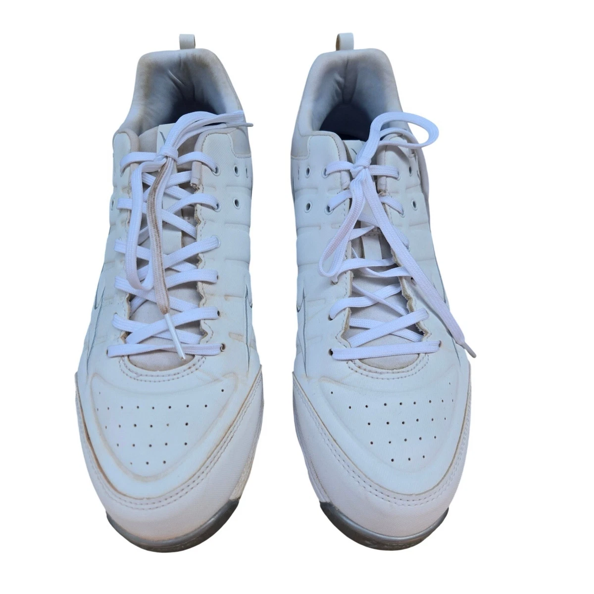 Mizuno Sweep 5 Mens Baseball Cleats White Metal Spikes US 9 11GM205427 Prototype Mizuno White Baseball & Softball Shoes & Cleats for Men for  main image 3