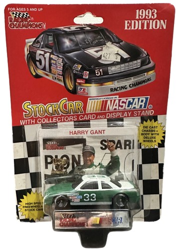 1993 Edition Racing Champions Harry Gant #33 NASCAR Stock Car 1:64 Scale - Picture 1 of 2