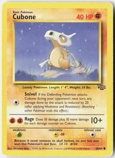 Cubone Jungle 50/64 Pokemon Card Unlimited on eBay