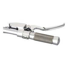 KustomTech Handbremszylinder 12mm Evolution Aluminium poliert f. Harley-Davidson