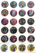 KNIGHTS OF ZODIAC 2021 1 DKV Tazos - Juego completo 50/50 Perú Flips Pogs Saint Seiya