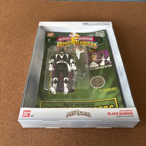 Figura Power Rangers Legacy Collection "Auto Morphin Black Ranger" (2018 NUEVA) - Imagen 8 de 17