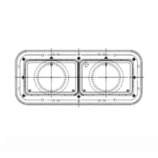 A06-20318-000 Headlight Assembly for Freightliner