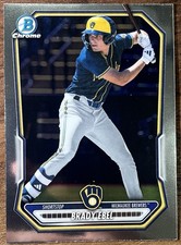 Bowman Chrome Topps Brady Ebel #BCP-142 Milwaukee Brewers MLB 2026