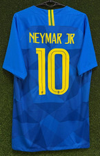 NEYMAR MENS BRAZIL BRASIL NATIONAL 2018/2020 FOOTBALL SOCCER SHIRT JERSEY SIZE L