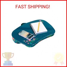 LAPGEAR MyStyle Portable Lap Desk with Cushion - Big Ideas - Fits up to 15.6 Inc