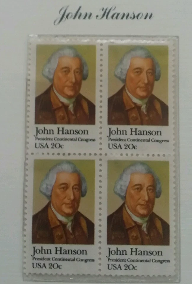 MINT US STAMPS PANEL 1981 JOHN HANSON SCOTT # 1941 BLOCK MNH - Image 3 of 4