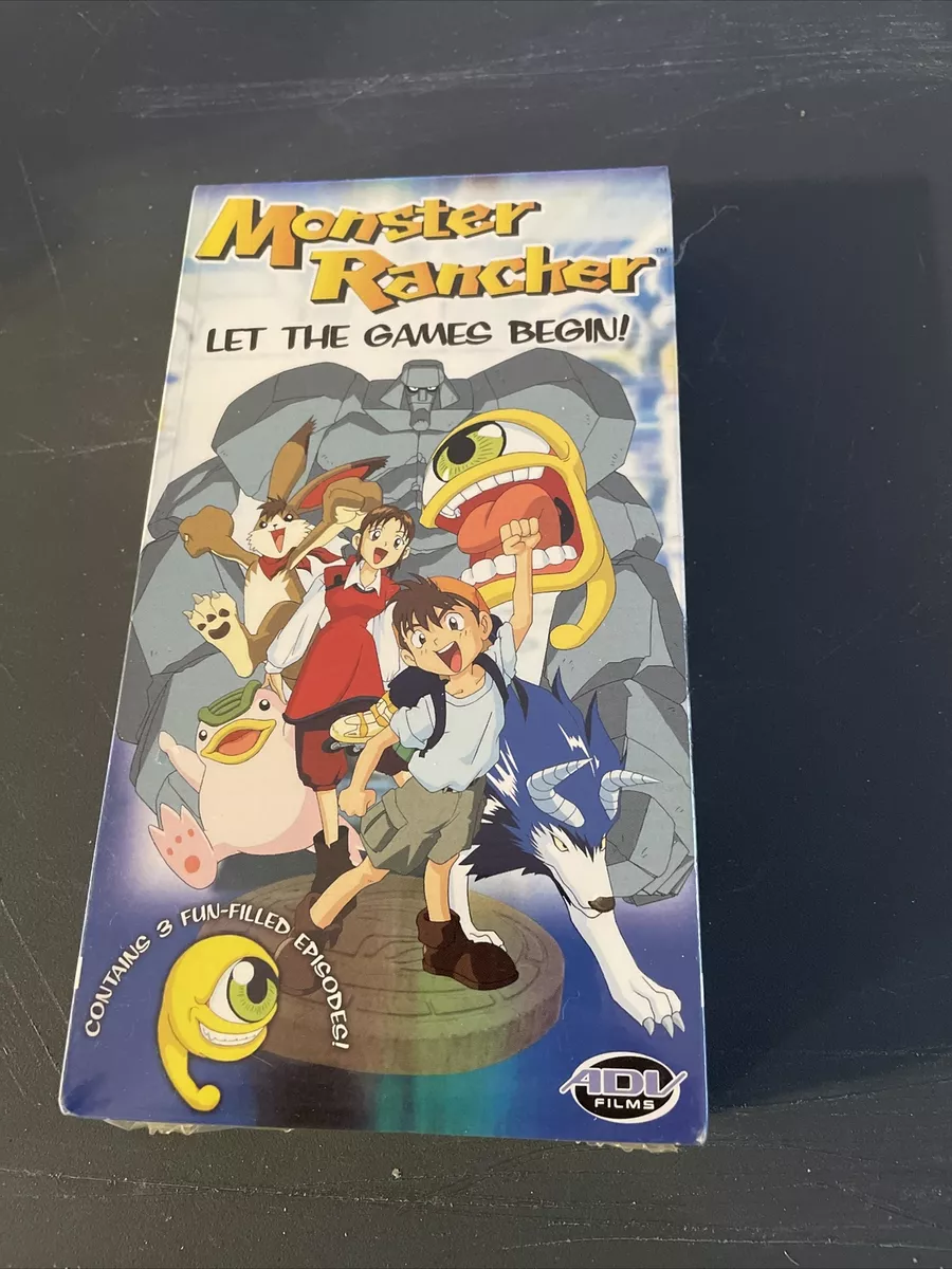 Monster Rancher Vol. 1 - Let the Games Begin (VHS, 2000)