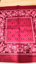 BANDANNA RED  SET OF 3  2