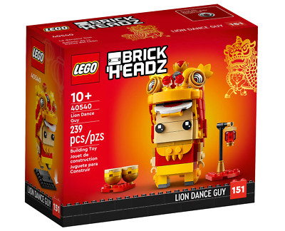 LEGO  BrickHeadz 151, 40540 Löwentänzer, Lion Dance Guy Neujahr NEU, OVP