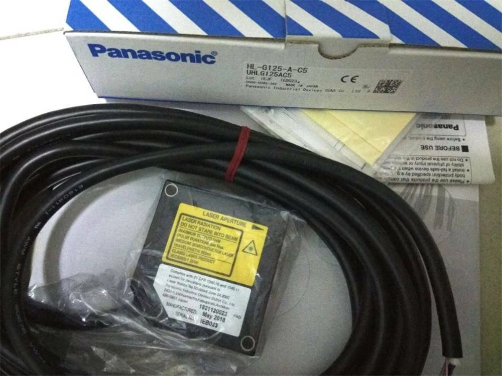 1PC New Panasonic HL-G125-A-C5 Laser Displacement Sensor HLG125AC5
