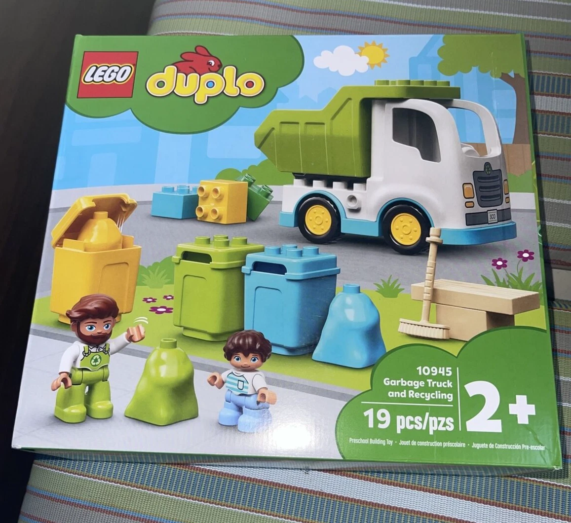LEGO DUPLO Town Garbage Truck and Recycling 10945 Building Kit