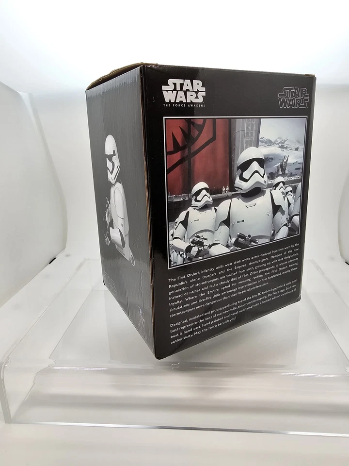 Mini busto Star Wars PRIMER PEDIDO STORMTROOPER por Gentle Giant 724/3700 Foto 3 de 4