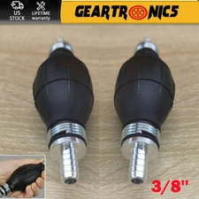 Set 3/8'' Hand Primer Bulb Outboard Car Marine Boat Gas Fuel Line Pump Upgarde