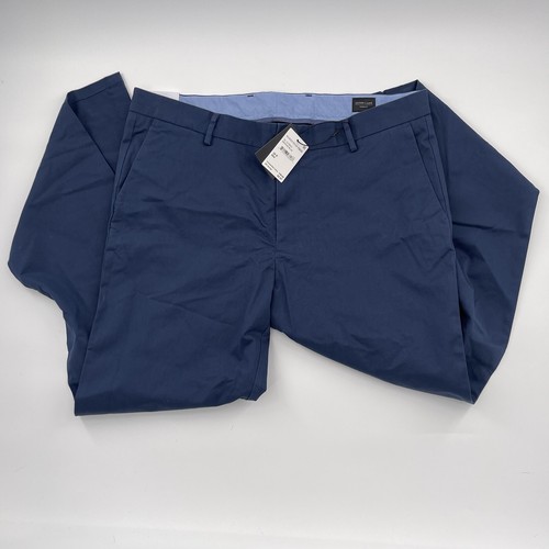 Pantalones chinos elásticos Alton Lane Mercantile para hombre talla 38 x 34 azul nuevos con etiquetas - Imagen 3 de 10