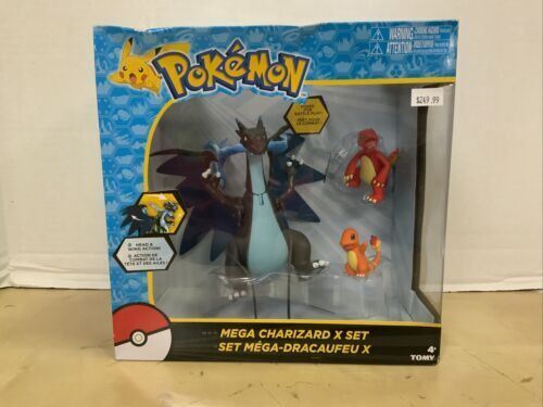 MEGA Pokemon Building Toy Kit Charmander Set with 3 Action Figures