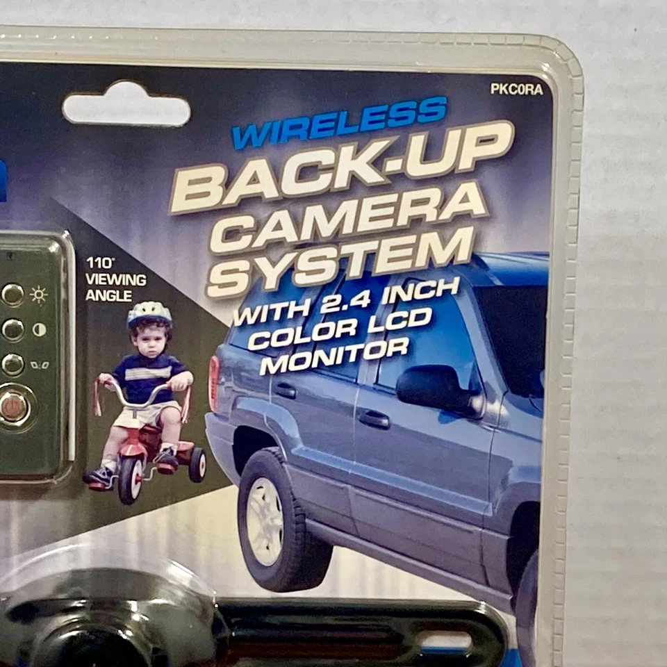 Peak Performance Wireless Back-Up Camera #PKC0RA w 2.4" Color LCD Monitor Sealed - Image 2 of 4