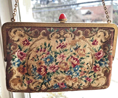 Austrian Tapestry Evening Bag from the 1930's