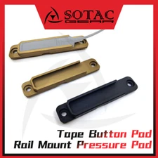 Tactical CNC Flashlight Pressure Pad For M300 M600 Light Switch Rat Slot Mount