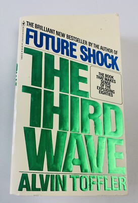 The Third Wave by Alvin Toffler 1981 Paperback Vintage
