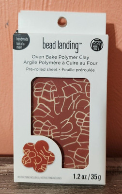 Bead Landing Oven Bake Polymer Clay Pre-Rolled 1.2oz Sheets