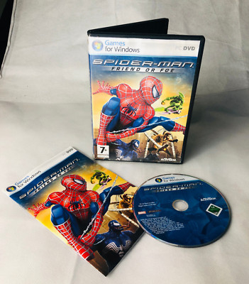 PC Spiel Spider-Man Spiderman Freund oder Feind Vintage Retro