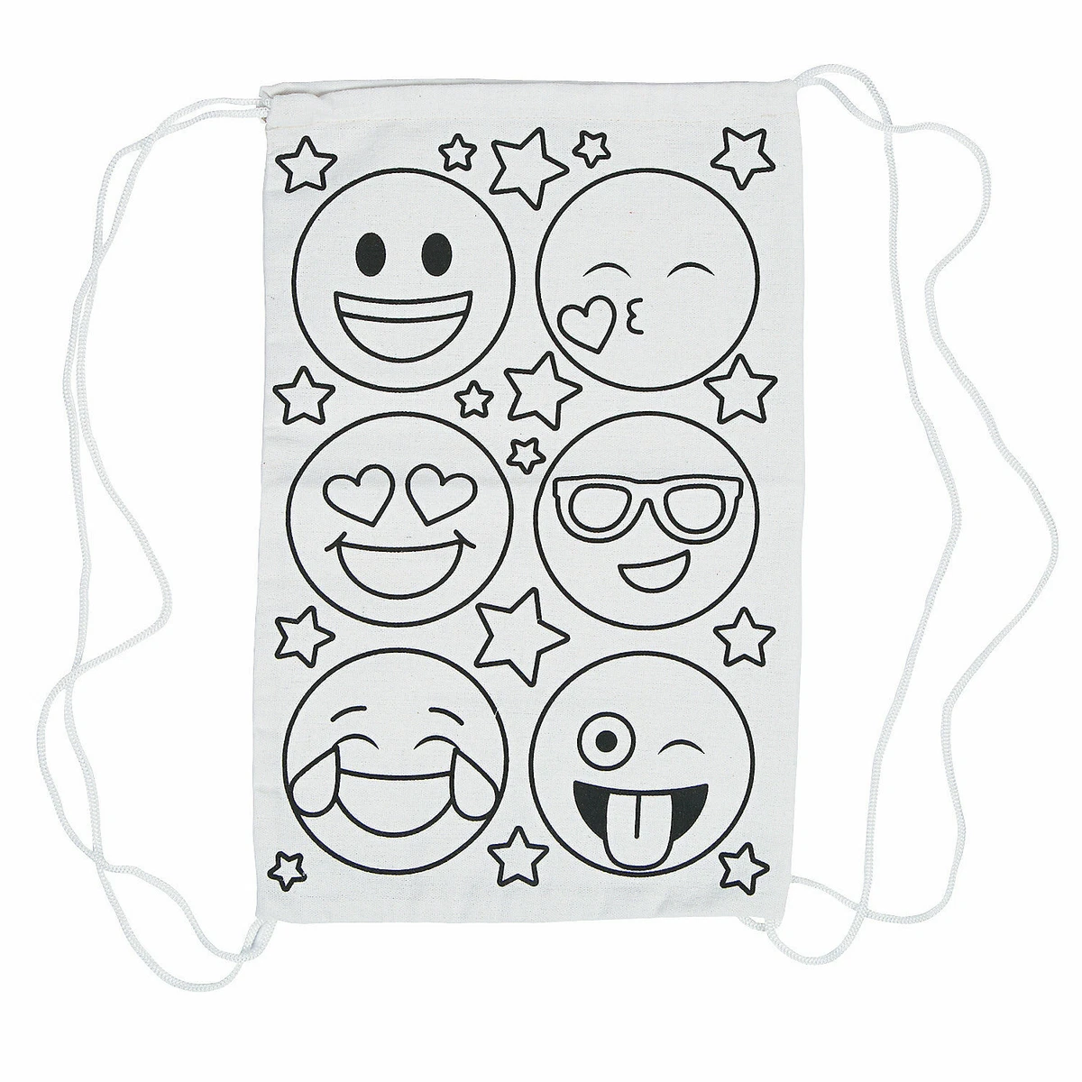 Color your top own drawstring backpack