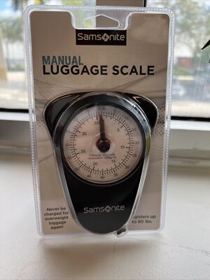 Samsonite Manual Luggage Scale for 