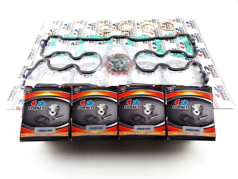 KIT DE EXTREMO SUPERIOR HONDA CB750F DOHC 79-82 STD FORSETI 62mm JUNTAS DE PISTÓN Foto 4 de 4