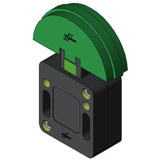 Profil Coulissant MURTFELDT Pour Boîte De Serrage Taille 1+2 – 140x52x20 Mm – 5/8x3/8