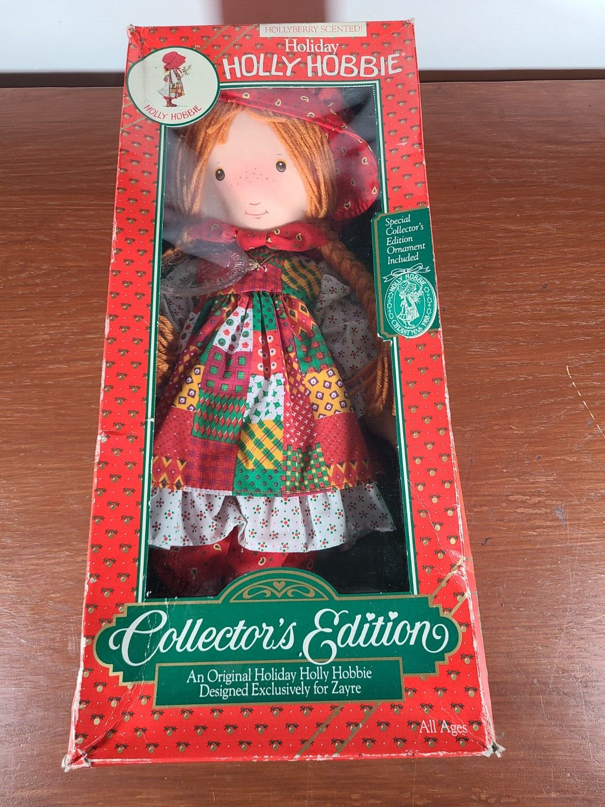 Vintage 1988 Holiday Holly Hobbie Collectors Edition Doll W/ornament for  sale online | eBay