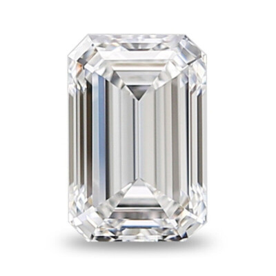 1.02Ct Emerald Cut Lab Grown CVD Diamond J Color VS Clarity EGL Certified
