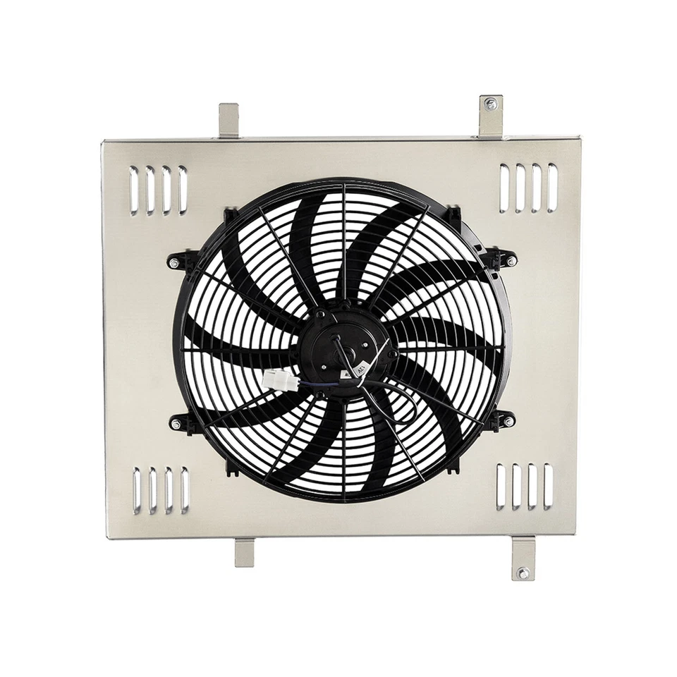 Aluminum Shroud+Fan+Relay For 1998-2001 ,99 Ford Explorer 98-11 Ranger Mazda - Image 2 of 4