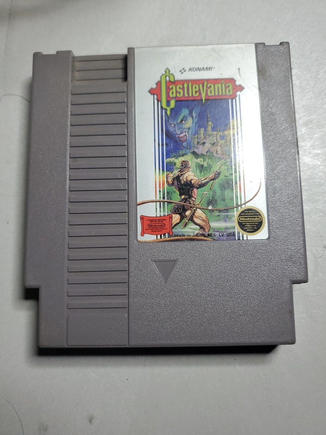Castlevania (Nintendo NES, 1987) Tested Falak Tayyeb Platinum