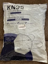 KN95 Particle Masks  60 Blue-Black Face Masks