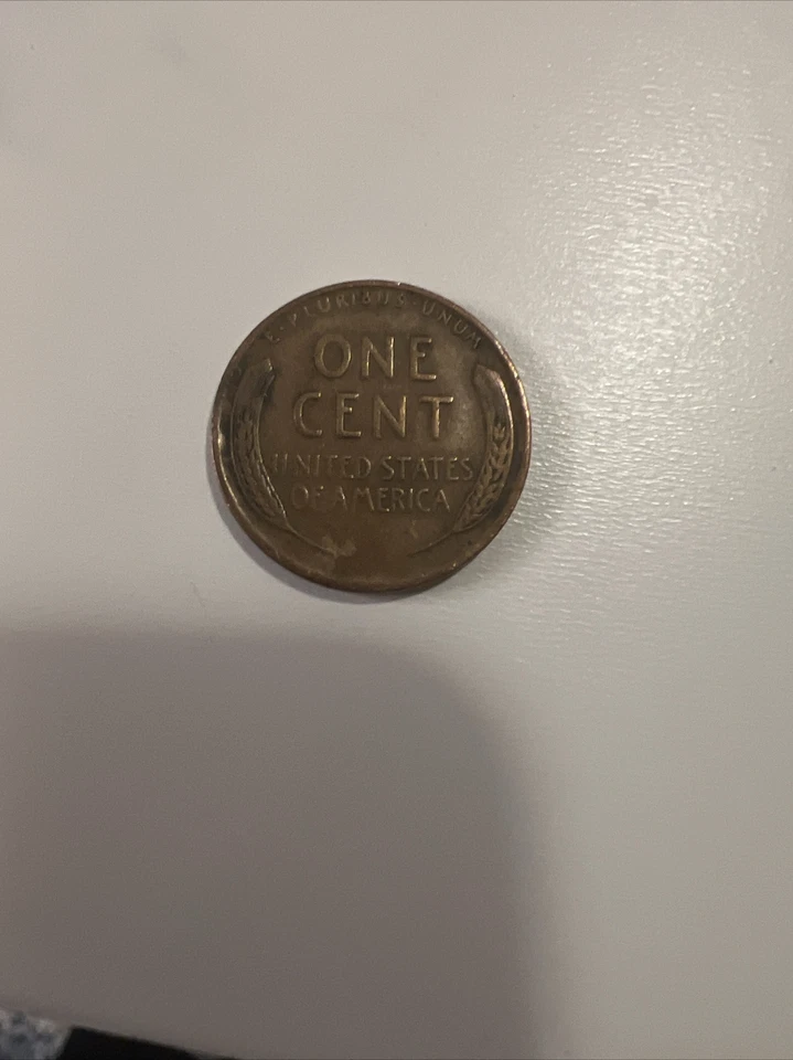 RARE 1944 Wheat Penny Error No Mint Mark “L” in Liberty Rim Error Cent Coin - Image 2 of 2