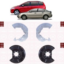 Brake Backing Plate Dust Shield - Front & Rear LH + RH - fits Mazda 3 BK 5 CR19