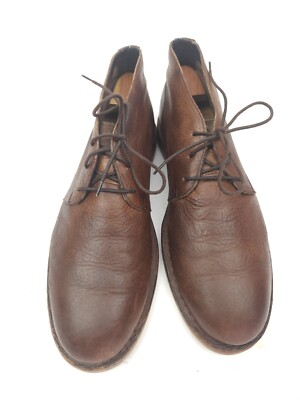 Cole Haan Mens 9 M Glenn Chukka Boots C11777 Brown Pebbled Leather Desert Boots OG-RMSTD-CHUKKA-  main image 4