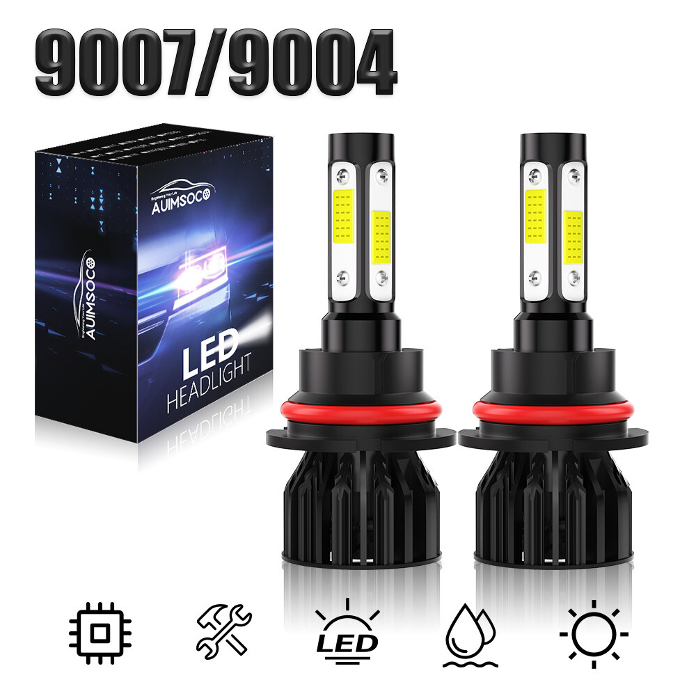 AUIMSOCO 9007 LED Headlight Bulb Kit for Ford F-150 F-250 F-350 Super Duty Hi/Lo