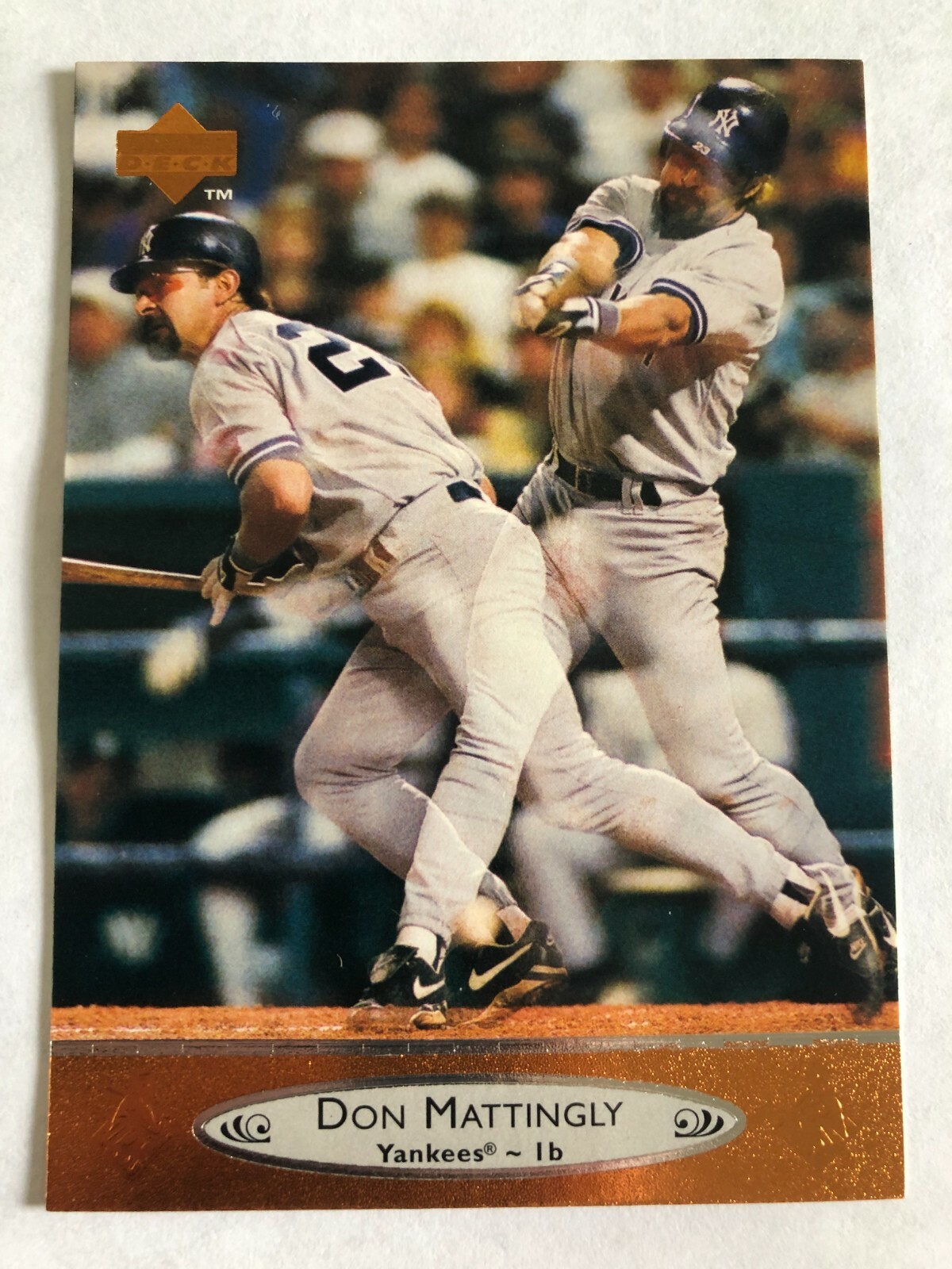 1996 Upper Deck Don Mattingly #154 Yankees HOF Cooperstown