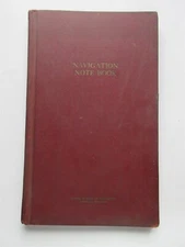 WWII Air Navigation Note Book1942 Weems System Naval USAAF