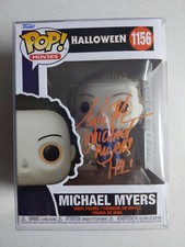 TONY MORAN Signed Michael Myers New #1156 Funko Pop Figure HALLOWEEN JSA BAS