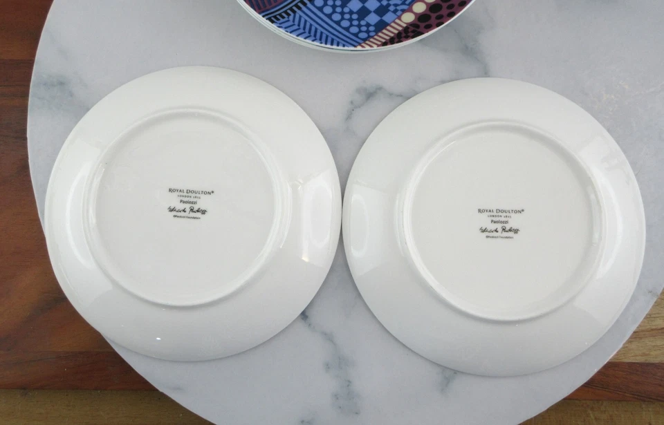 Lot of 5 Royal Doulton Eduardo Paolozzi Porcelain Collector Side Plates 16.5cm - image 4 of 4