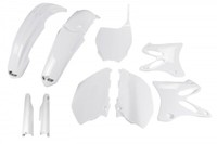 Kunststoff Verkleidung Kit Full Yamaha Yz 125 - 250 2006 - 2007 Weiß Nur Ufo ...