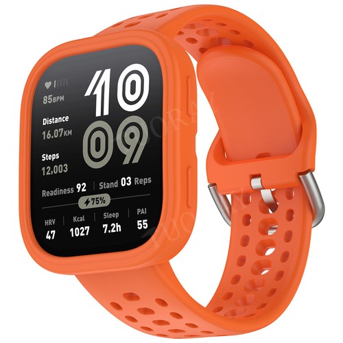 Sport Silikon Uhrenarmband Band + Hülle Cover für Huami Amazfit BIP 6 Ersatz - Bild 15 von 133
