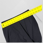 Saint Sofia Ladies Trousers Size 2 US Black Wide Leg Belted Loose Elastic Waist — photo 9