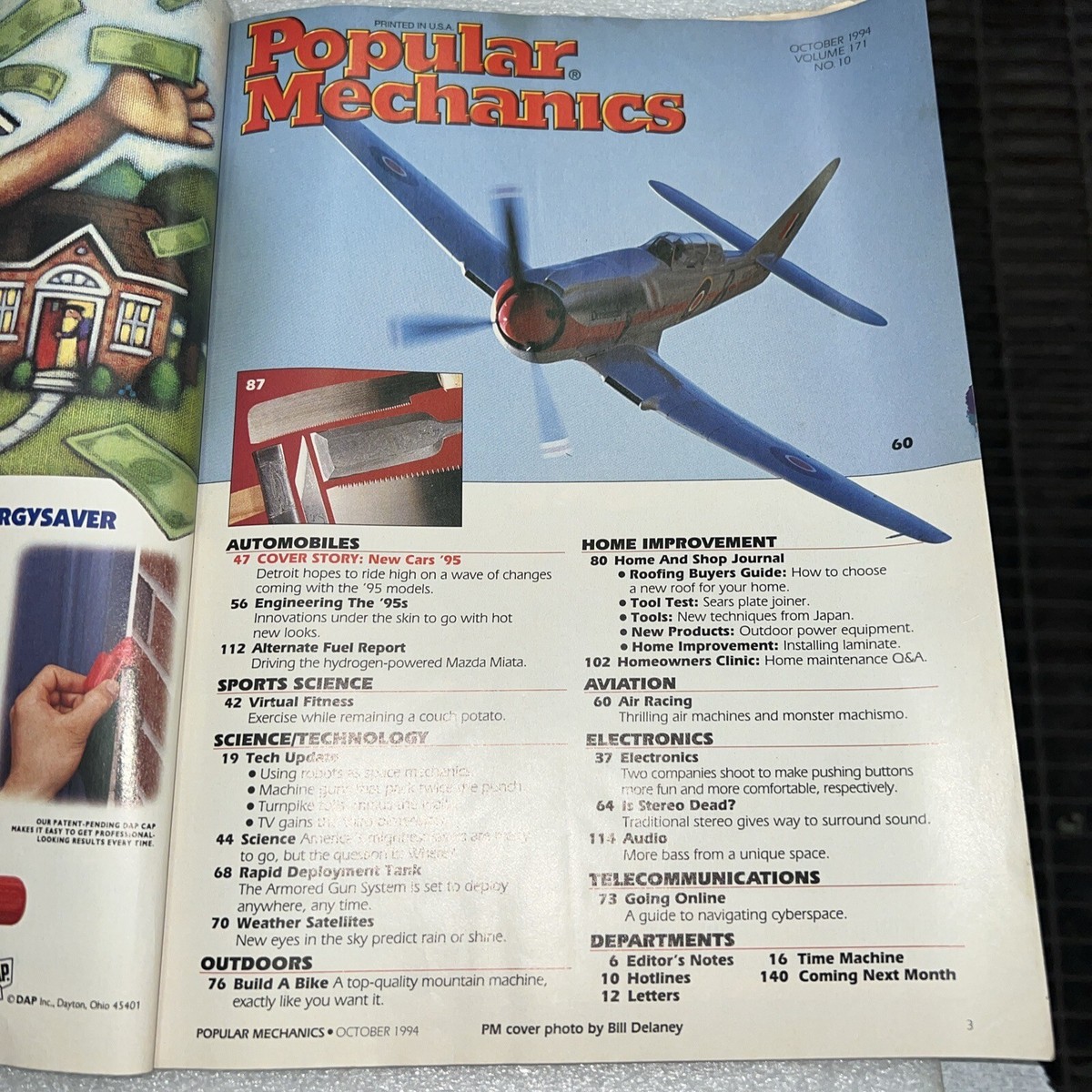 Popular Mechanics Magazine October 1994 500mph Online Computer