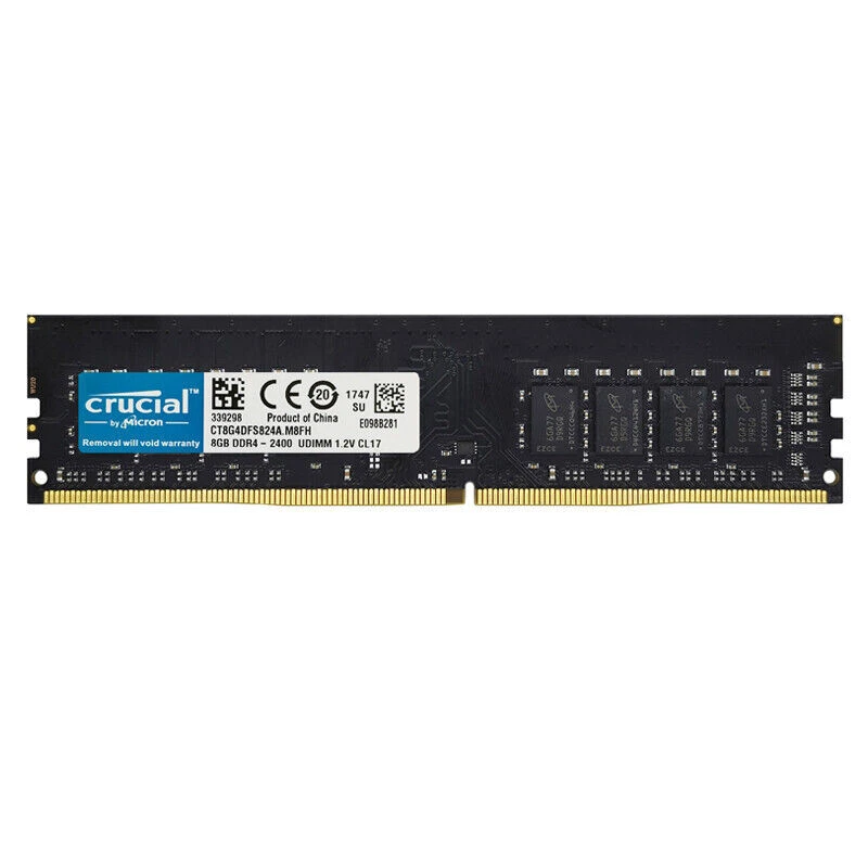 Crucial DDR4 4GB 8GB 16GB Memoria RAM PC4 2133 2400 2666 3200MHZ 1.2V UDIMM Foto 3 de 4