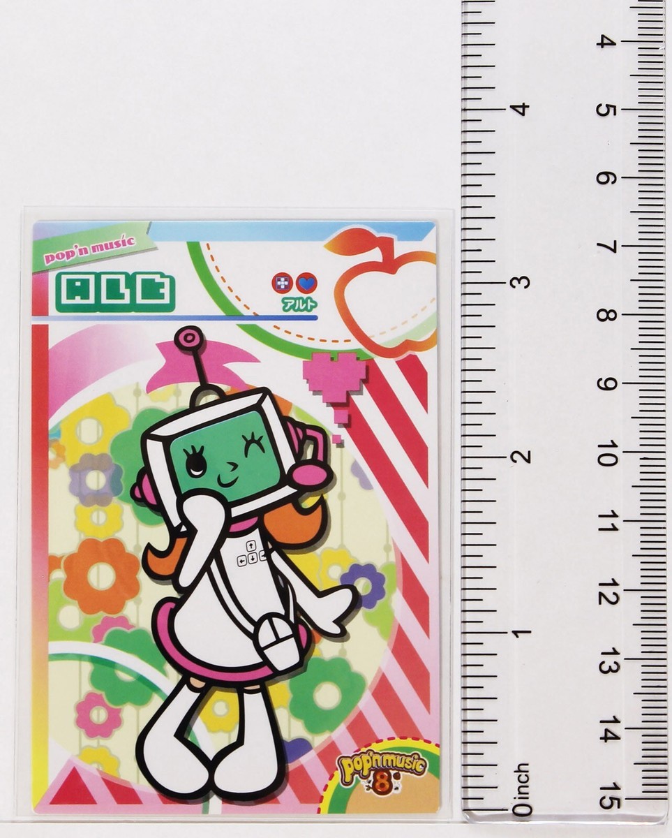 Pop'n Music Card Alt PQ24N008 KONAMI Japan Game Character | eBay Pop'n Music Card Alt PQ24N008 KONAMI Japan Game Character | eBay