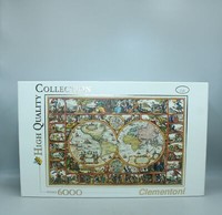 🧩 Innen Neu: Magna Carta Weltkarte Puzzle 6000 Teile Clementoni Jigsaw 🧩